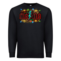 Black lightning bolt mama christmas Premium Sweatshirt - Jasminsmagicworld