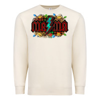 Sandshell lightning bolt mama christmas Premium Sweatshirt - Jasminsmagicworld