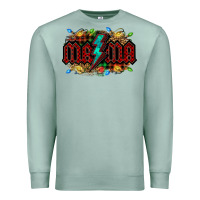 Seafoam lightning bolt mama christmas Premium Sweatshirt - Jasminsmagicworld