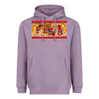 Lavender fiesta  license plate template Heavyweight Hoodie - Artiststas