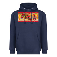 Navy fiesta  license plate template Heavyweight Hoodie - Artiststas