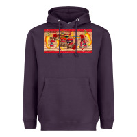 Plum fiesta  license plate template Heavyweight Hoodie - Artiststas
