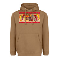 Toasted Coconut fiesta  license plate template Heavyweight Hoodie - Artiststas