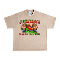 French Oak juneteenth free ish since 1865 Urban Heavy Tee - texasbilliewilder