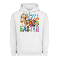 Pigment Lunar Rock Happy Easter Bunny Urban Hoodie - BundleAndBundleShop