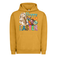 Pigment Peanut Butter Happy Easter Bunny Urban Hoodie - BundleAndBundleShop
