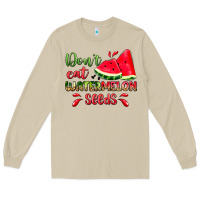 Mushroom don't eat watermelon seeds Long Sleeve Tee - Zillion Design Studio