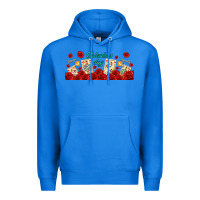 True Royal valentines day with playing cards Premium Hoodie - AdoDesignShop