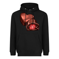 Black heart chocolate Heavyweight Hoodie - AdoDesignShop