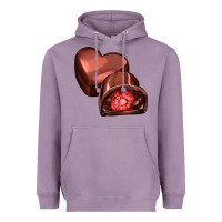 Lavender heart chocolate Heavyweight Hoodie - AdoDesignShop