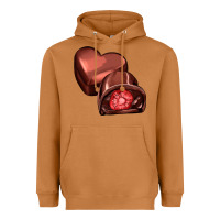 Meerkat heart chocolate Heavyweight Hoodie - AdoDesignShop