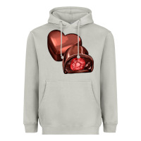 Moon Dust heart chocolate Heavyweight Hoodie - AdoDesignShop