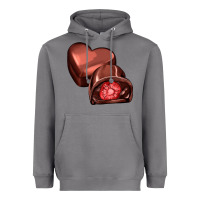 Storm heart chocolate Heavyweight Hoodie - AdoDesignShop