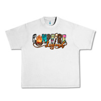 Lunar Rock campfire legend Urban Heavy Tee - Zillion Design Studio