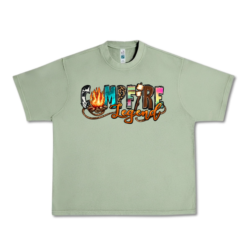 Campfire Legend Urban Heavy Tee by Zillion Design Studio | Teevron