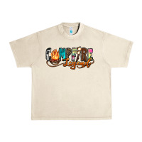 Sandshell campfire legend Urban Heavy Tee - Zillion Design Studio