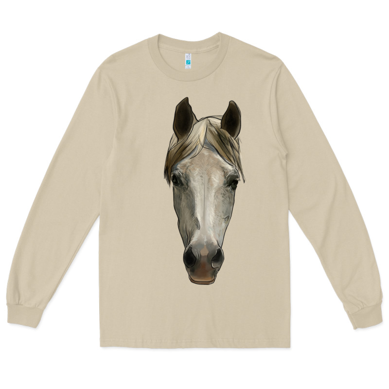 Horse Head Long Sleeve Tee by RanaPortraitStore | Teevron