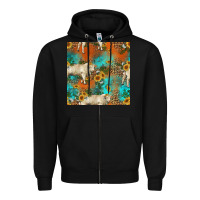 Black western charolais cow seamless pattern Zipper Hoodie - HRA Design Shop