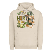 Pigment French Oak The Hunt Is On Urban Hoodie - BundleAndBundleShop