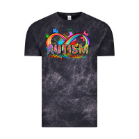 Cloud Black autism acceptance Vintage Tee - Zillion Design Studio
