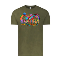 Vintage Olive autism acceptance Vintage Tee - Zillion Design Studio