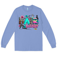 Colony Blue hair hustler Long Sleeve Tee - AdoDesignShop