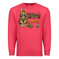 Cardinal easter egg hunter rabbit bunny Premium Sweatshirt - BarkalooDesign