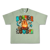 Oil Green bonfire Urban Heavy Tee - Zillion Design Studio
