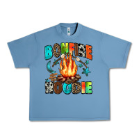Pebble Blue bonfire Urban Heavy Tee - Zillion Design Studio
