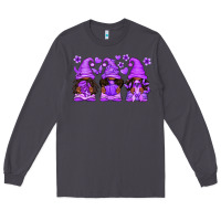 Smoke Domestic Violence Warrior Afro Gnomes Long Sleeve Tee - texasbilliewilder