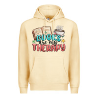 Pina Colada books are my therapy Premium Hoodie - MaliasSmallBusiness