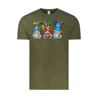 Vintage Olive autism gnomes Vintage Tee - Zillion Design Studio