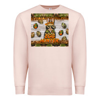 Pale Pink easter egg hunter  rabbit Premium Sweatshirt - BarkalooDesign
