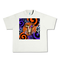 Pistachio halloween bull skull Urban Heavy Tee - BarkalooDesign