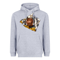 Heather Grey chocolate package Heavyweight Hoodie - AdoDesignShop