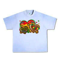 Grape Ice juneteenth heart Urban Heavy Tee - texasbilliewilder
