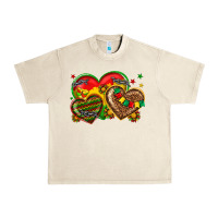 Sandshell juneteenth heart Urban Heavy Tee - texasbilliewilder
