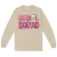Mushroom Dental Squad with Teeth Long Sleeve Tee - texasbilliewilder