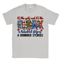 Moon Dust It's the guts and it's the glory a hundred stripes Classic Tee - Neo Western