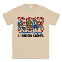 Mushroom It's the guts and it's the glory a hundred stripes Classic Tee - Neo Western