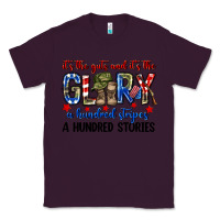 Plum It's the guts and it's the glory a hundred stripes Classic Tee - Neo Western