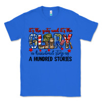 True Royal It's the guts and it's the glory a hundred stripes Classic Tee - Neo Western