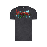 Vintage Black It's Christmas Y'all Season Winter Vintage Tee - RanaPortraitStore