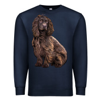 Navy Boykin Spaniel Dog Premium Sweatshirt - LillyAllenDesigns