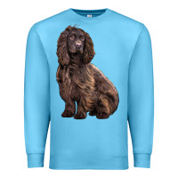 Ocean Blue Boykin Spaniel Dog Premium Sweatshirt - LillyAllenDesigns