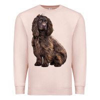 Pale Pink Boykin Spaniel Dog Premium Sweatshirt - LillyAllenDesigns