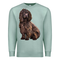 Seafoam Boykin Spaniel Dog Premium Sweatshirt - LillyAllenDesigns