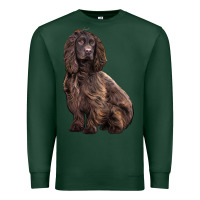 Sports Green Boykin Spaniel Dog Premium Sweatshirt - LillyAllenDesigns