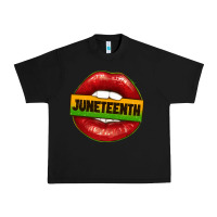 Black juneteenth lips Urban Heavy Tee - texasbilliewilder