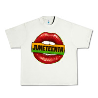 Juneteenth Lips Urban Heavy Tee | Teevron